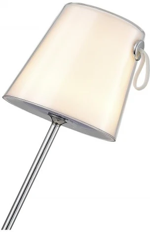 Настольная лампа ST Luce Portali SL1009.104.01 Хром/Белый LED 1*5W 3000K+RGB