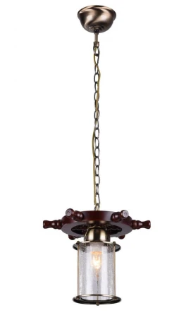 Подвесной светильник ST Luce Volantino SL150.303.01 (220V, на цепи, под старину, штурвал)