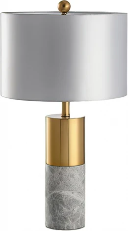 Настольная лампа Kink Light Тайла 07700-1T,16-20(16) серый/бронза E27 1*40W (220V, выключатель, круглые)