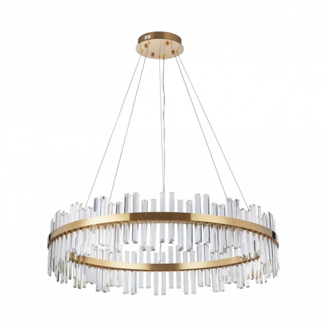 Подвесная люстра Arte Milano Venezia 312033/D1000 BS (регулировка яркости, LED, 220V, хрусталь, пульт управления, на тросе, круглые)