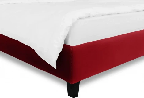 Кровать Queen II Sharlotta L 1600 ОГОГО (арт.577027), (Ткань/Бордовый)