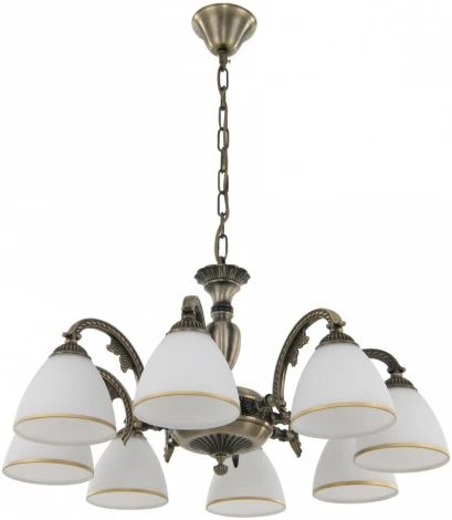 Подвесная люстра Arte Milano AM340837 340837/8 AB (220V, на цепи)