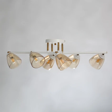 Потолочная люстра на штанге DeMarkt Тетро 673017406