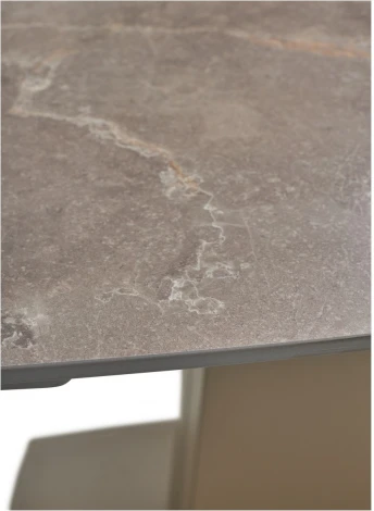 Стол M-City BALDE 120 MATT LATTE STONE SOLID CERAMIC/ TAUPE