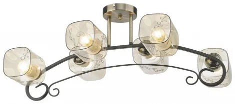 Люстра потолочная на штанге 212-507-06 (220V, круглые)