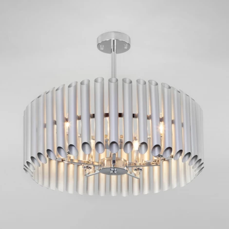 Потолочная люстра на штанге Bogate's Castellie 362/5 серебро (220V)