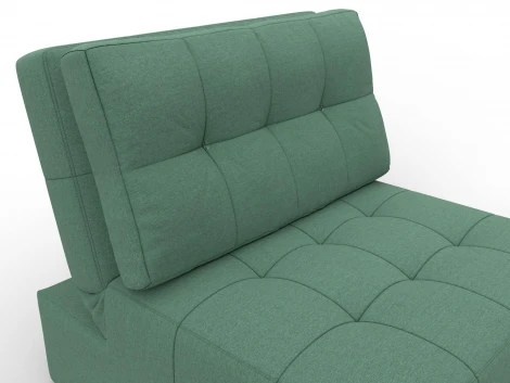 Кресло-кровать Лига-107 (80) (ЛДСП,Брус,Фанера,Рогожка/Зеленый) Лига Диванов 134894