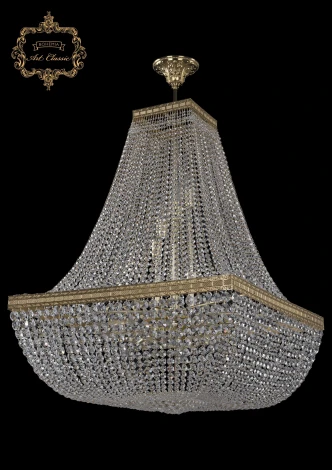 Потолочная люстра на штанге Art Classic 21.28 21.282.H2.70SP.G