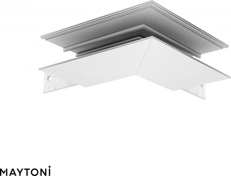 Коннектор внешний Exility накладной белый Maytoni Accessories for tracks Exility TRA034OCL-41W