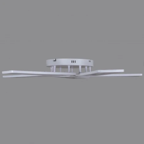 Потолочная люстра светодиодная на штанге с пультом с регулировкой цветовой температуры, яркости и ночным режимом Reluce 03629-0.3-05B WH