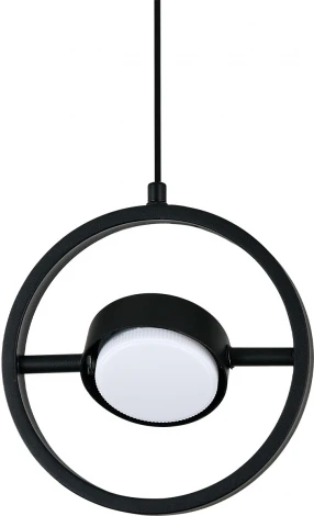 Подвесной светильник Escada Segment 1180/1S 1x12Вт GX53, металл, черный (220V, на проводе)