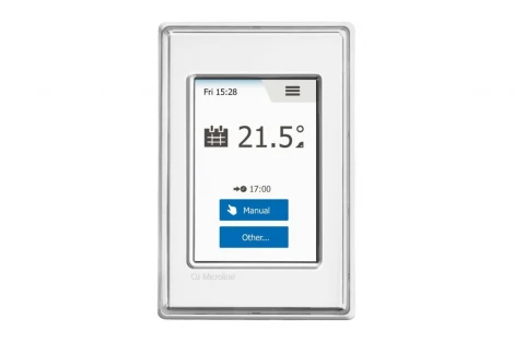 Терморегулятор программируемый сенсорный с двумя датчиками OJ Electronics OCD6-1999-RUP3