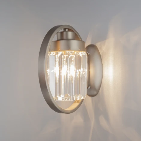 Бра Eurosvet Loraine 10128/1 сатин-никель