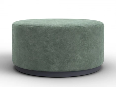 Пуф 005 (ДСП/Пластик/Велюр/Зеленый) Лига Диванов 132507