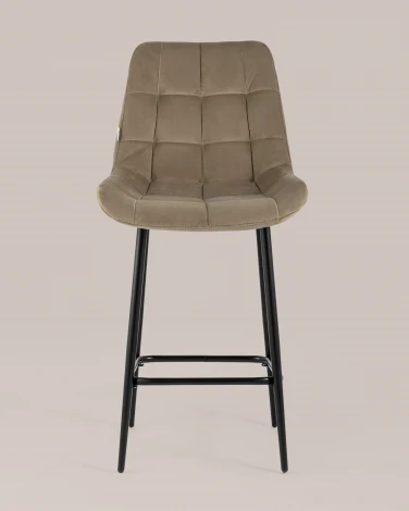 Стул полубарный Stool Group Флекс велюр капучино УТ000025263