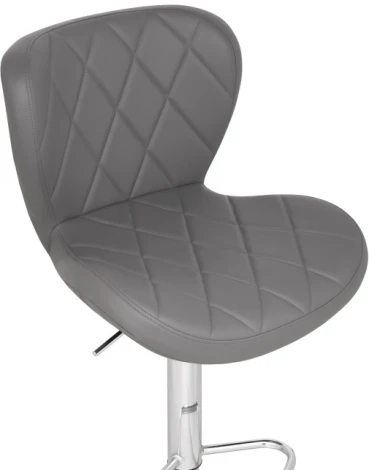 Барный стул Woodville Porch gray / chrome 15509