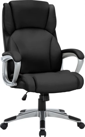 Компьютерное кресло CHAIRMAN CH665 (Пластик,Экокожа/Черный)