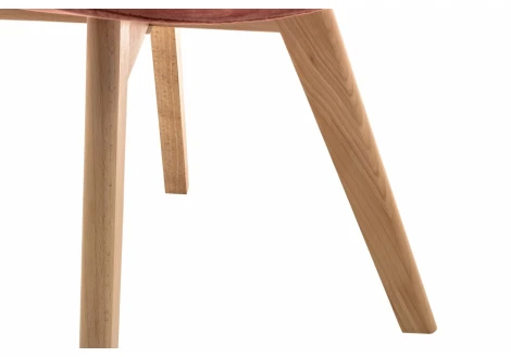 Обеденный стул Woodville Bonuss coral 11617