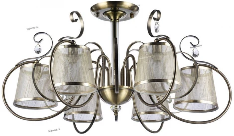 Потолочная люстра Freya Simone FR2020-PL-06-BZ (220V, подвески)