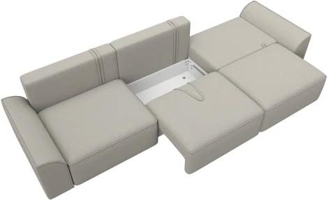 Диван прямой Лига-048 НПБ Лонг Лига Диванов (Рогожка) арт.128239