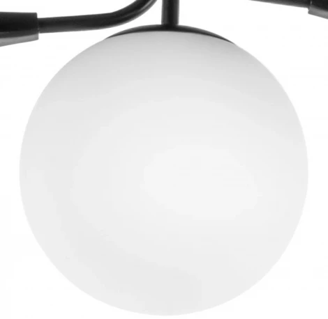 Потолочная люстра на штанге Lightstar Croco 815557 (220V, шарики, молекулы)