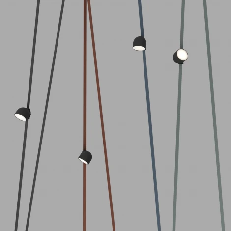 Трековый светильник 48V Denkirs Belty Spot DK5543-BK (LED)