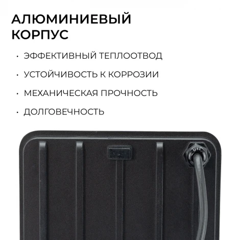 Прожектор уличный светодиодный с датчиком движения Apeyron 05-54