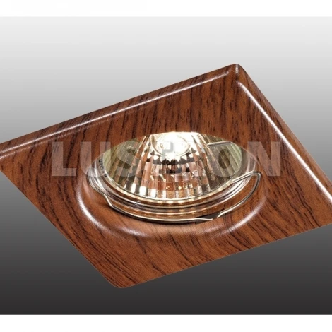 Встраиваемый точечный светильник Novotech Wood 369717