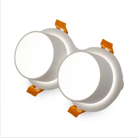 Встраиваемый двойной точечный светильник AM Group АМ 472/2 AM472/2-WH