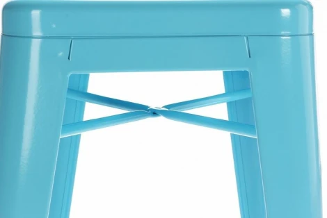 Барный стул Marais Color со спинкой Голубой