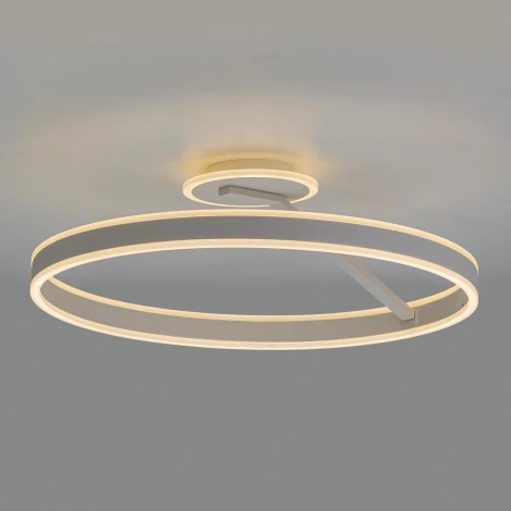 Потолочная люстра на штанге светодиодная с пультом Citilux Дуэт CL719750 (кольцо)