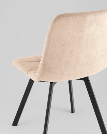 Стул Одди Original Square велюр бежевый Stool Group УТ000042514