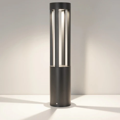 Наземный светильник LGD-CASTELLO-BOLL-H1000-20W Warm3500-MIX (GR, 80 deg, 230V) (Arlight, IP65 Металл) 047685 (LED)