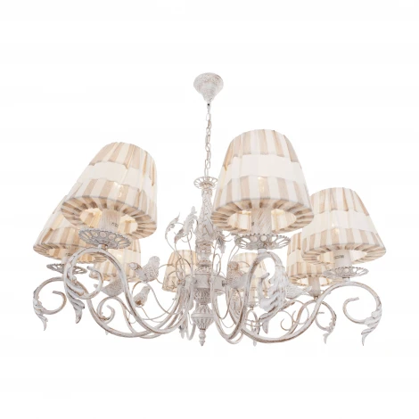 Подвесная люстра IDLamp Nido 555/8-Whitepatina