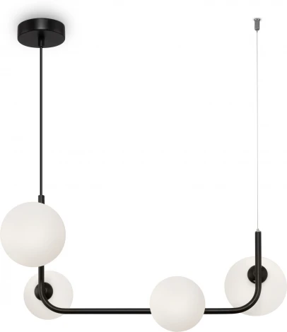 Подвесная люстра Freya Perlina FR4005PL-04B (220V, на тросе, шарики)