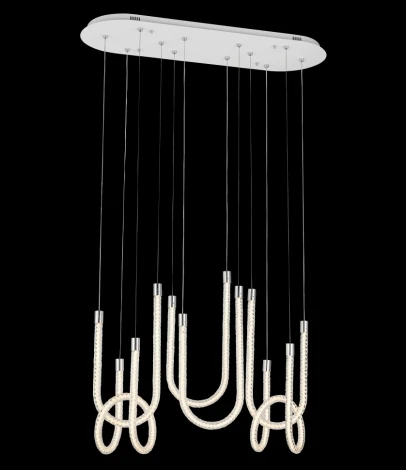 Подвесная люстра светодиодная Fluorite Levita FL1180-6P