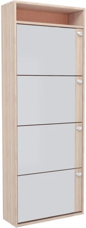 Обувница Leset Эдит 4S (ЛДСП,Зеркало) Leset арт.2500000205095