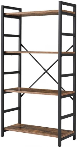 Стеллаж ESF S04/МДФ,Металл