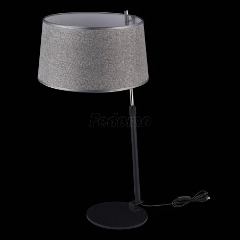 Интерьерная настольная лампа Maytoni Bergamo MOD613TL-01B (220V, выключатель)