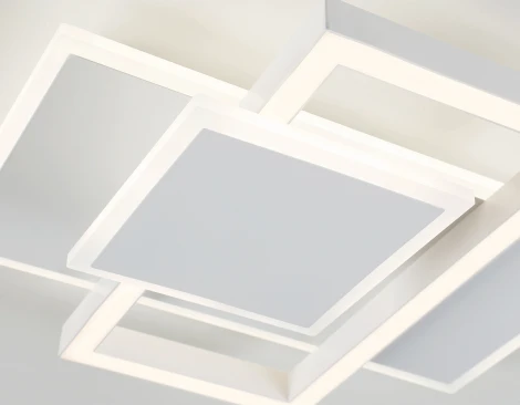 Потолочная люстра светодиодная с пультом Ambrella Acrylica FA1021