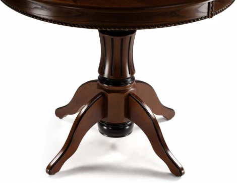 Стол деревянный Woodville Павия 100 орех с коричневой патиной арт.615206