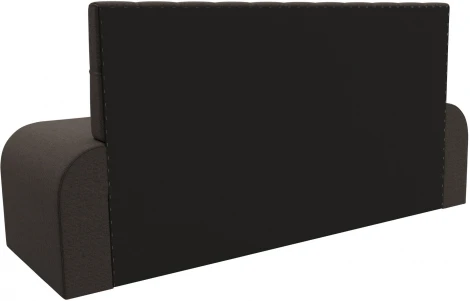 Диван кухонный прямой Кармен Люкс (Коричневый/Рогожка) Лига Диванов арт.123749