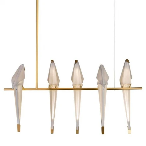 Подвесной светильник L'Arte Luce Perch L32705 (LED, 220V, на тросе, птички)