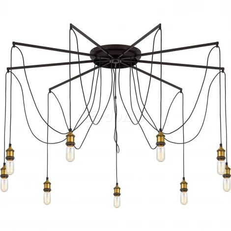 Подвесной светильник Citilux Эдисон CL451291 (220V, на проводе, паук)