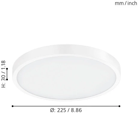 Потолочный светильник круглый Eglo Fueva-a 98292 (LED, 220V, пульт управления, круглые)