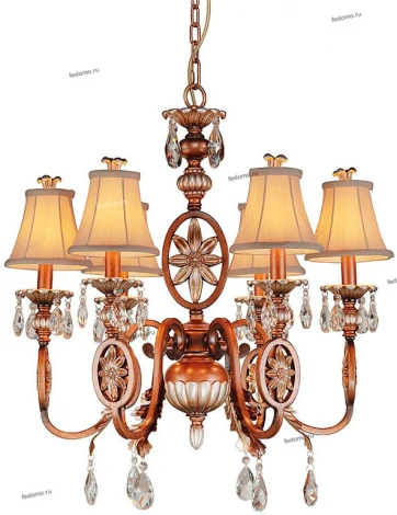 Подвесная люстра N-Light 707 707-06-52 antique silver + dark brown