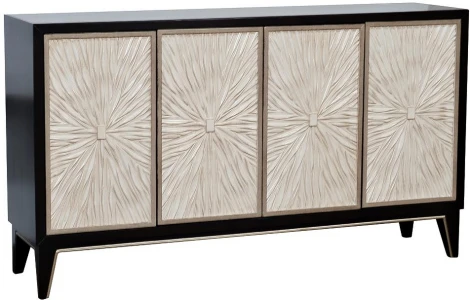 Комод с деревянными ножками 157*41*90см Garda Decor арт.ART-2921-SA