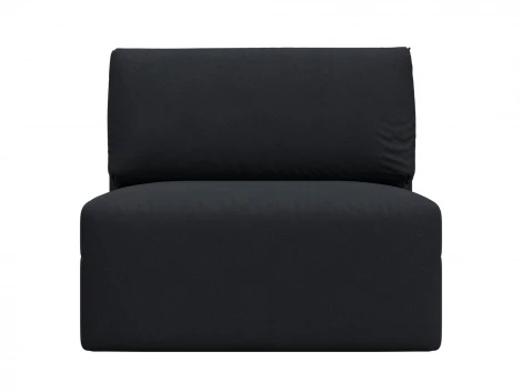 Модуль диван Лига-060 НПБ (ЛДСП,Брус,Фанера,Замша/Темно-серый) Лига Диванов 129540