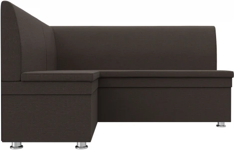 Диван кухонный угловой Уют левый угол (Коричневый/Рогожка) Лига Диванов арт.123897L