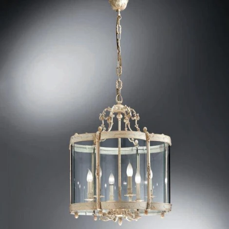 Подвесная люстра Nervilamp L11/6 (220V, на цепи, подсвечник, свеча)